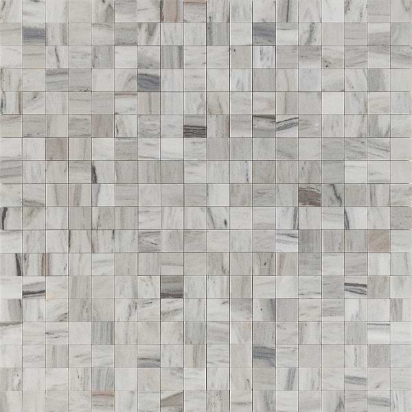 Skyline Gray 2x2 Honed Marble Mosaic Tile