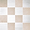 Alterno Crema Ella Beige and Glacier White Select 12x12 Honed Marble Checkerboard Tile