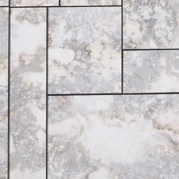 Vilna Antique Tuscan Argenta Gray 14X18 Polished Mirror Mosaic in Silver, View 6, open zoomed image