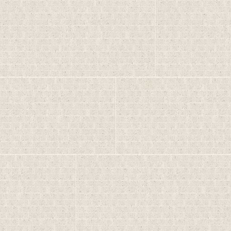 Hikari Bamboo Paper Cream 24x48 Limestone Look Textured Matte Porcelain Tile