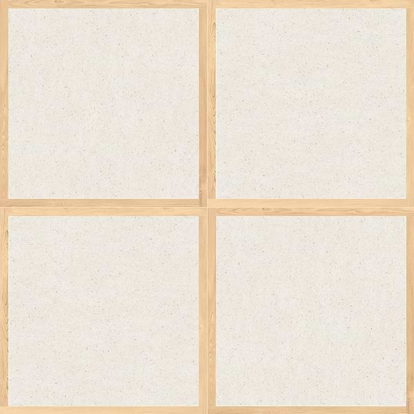 Hikari Frame Paper Cream 48x48 Matte Porcelain Tile