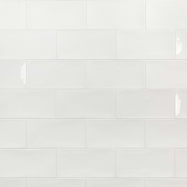 Aruba White 5x10 Ceramic Wall Tile