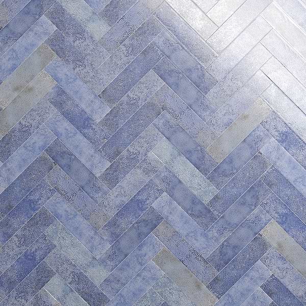 Kalay Blue 3x12 Glossy Ceramic Tile
