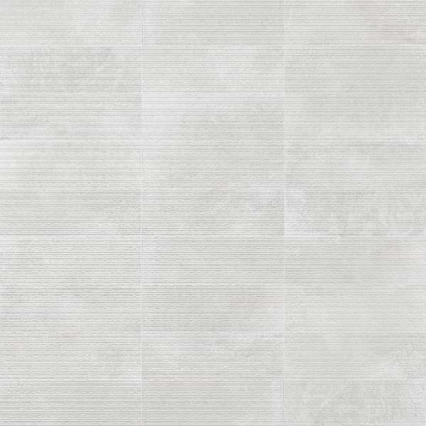 Stoneside Linen Warm Gray Deco 12x36 Matte Ceramic Tile