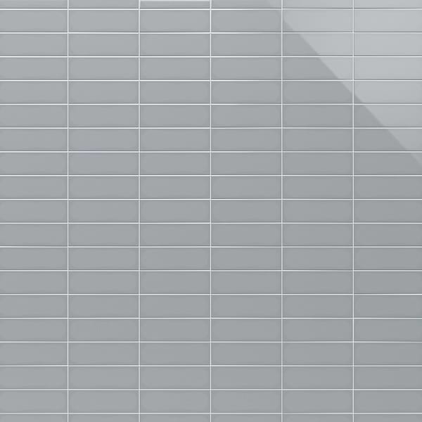 Park Hill Gray 4X12 Polished Porcelain Tile