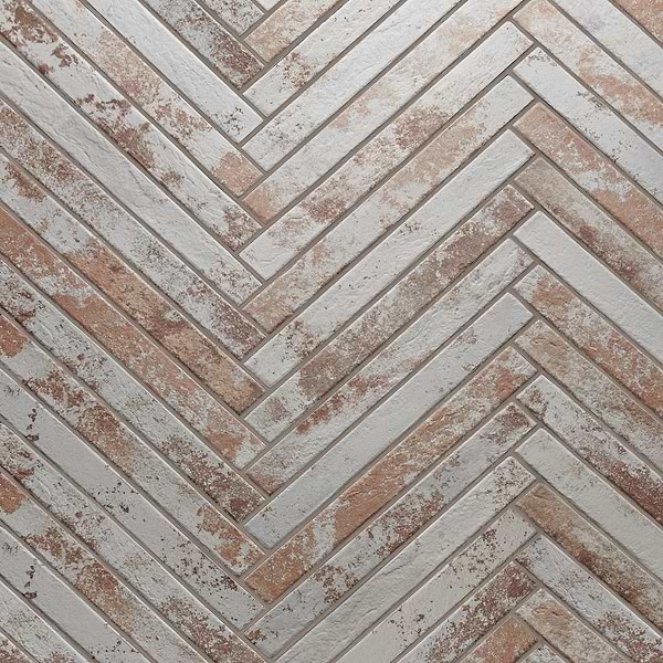 English Brick White 2x18 Matte Porcelain Tile