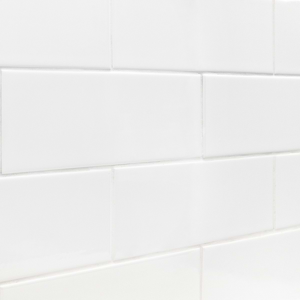 Shop Basic White 4x12 Polished Ceramic Subway Wall Tile | TileBar.com