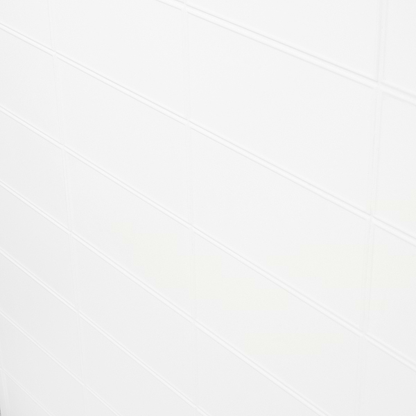 Stacy Garcia Maddox Frame White 4x8 Matte Ceramic Wall Tile