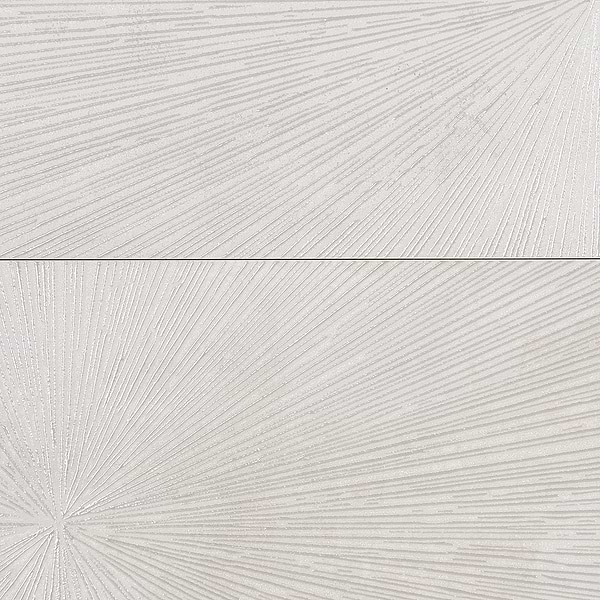 Twilight White Alfa 12x48 Metal Look Porcelain Tile