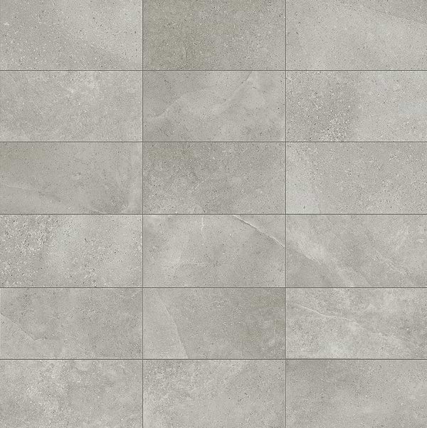 Sample-New Rock Fumo Light Gray Limestone Look Matte Porcelain Tile