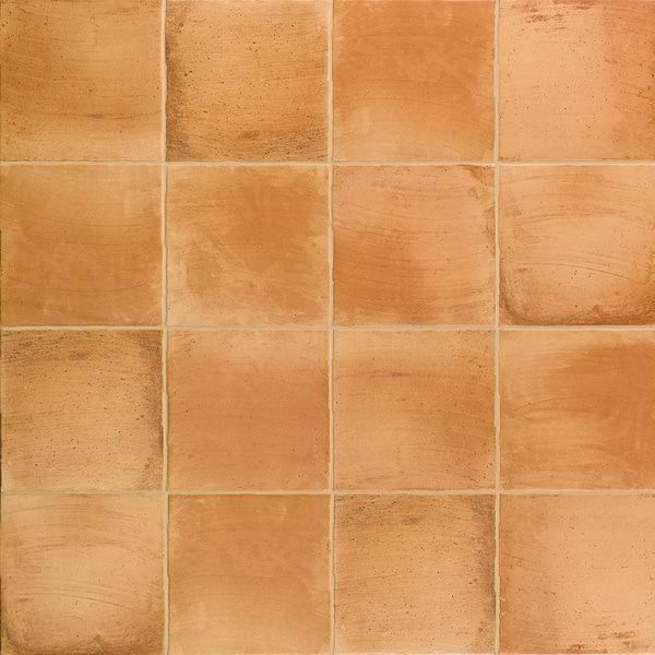 Saltillo Peach Terracotta 9x9 Matte Porcelain Tile