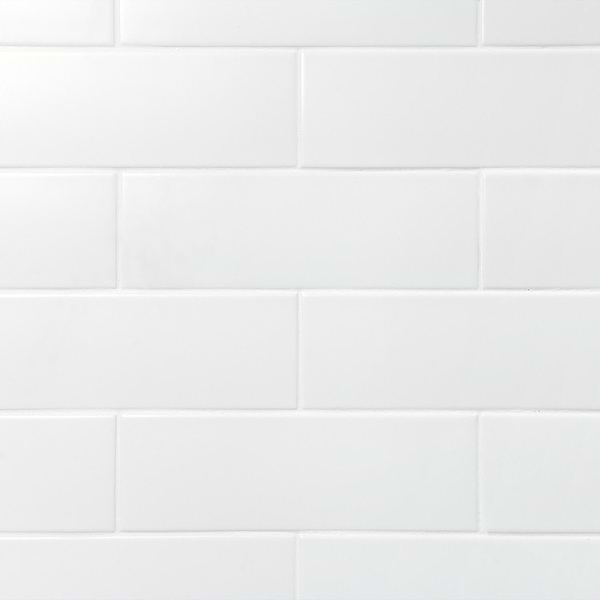 London White 3x9 Ceramic Tile