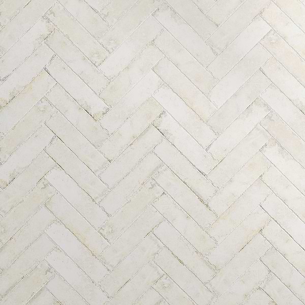 Seville Olimpia White 3x12 Travertine Look Matte Porcelain Tile