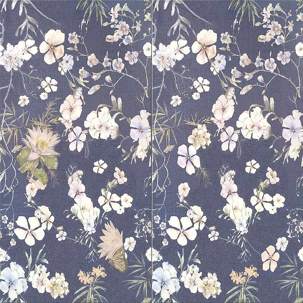 Wakana Winter Blue 24x48 Artisan Decor Matte Porcelain Tile