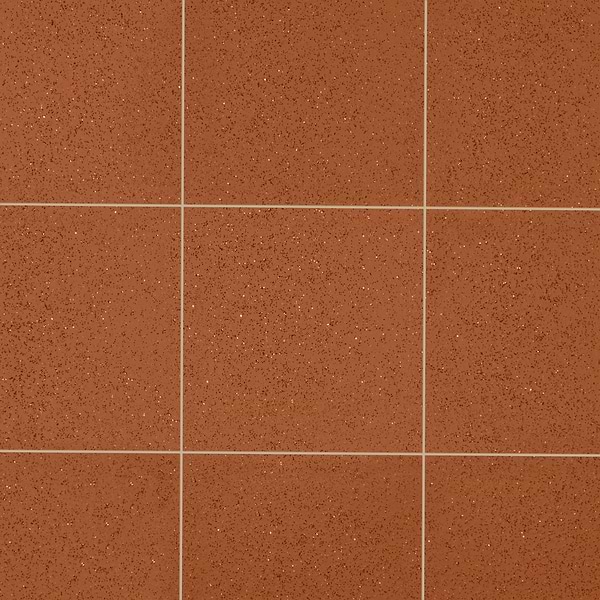 Elemental Abrasive Red 8x8 Ceramic Quarry Tile