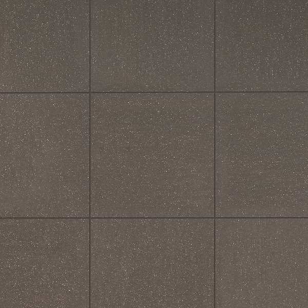 Elemental Pewter Brown 6x6 Ceramic Quarry Tile