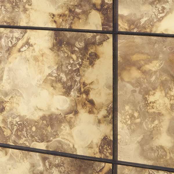 Vilna Antique Mirror Oro 6x18 Glass Tile