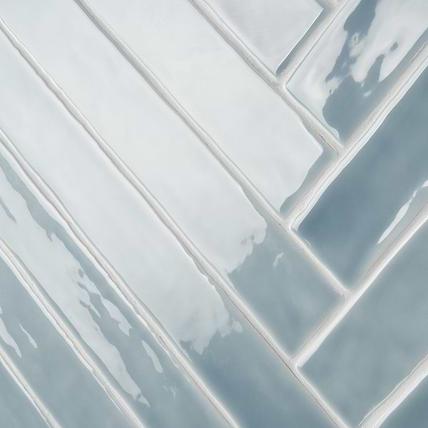 Carolina Sky Blue 2x20 Polished Ceramic Tile