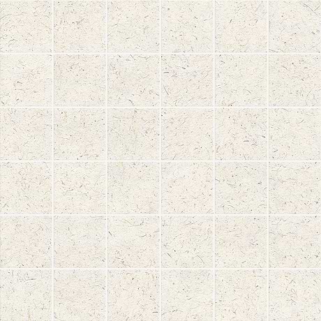 Hikari Paper Cream 2x2 Limestone Look Matte Mosaic Tile