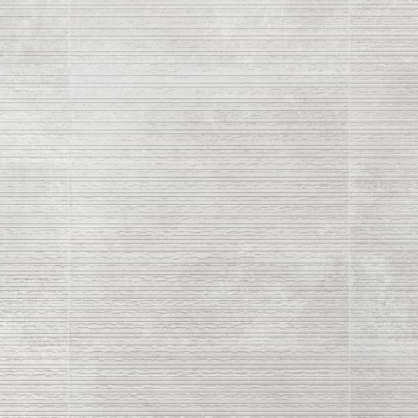 Stoneside Linen Warm Gray Deco 12x36 Matte Ceramic Tile