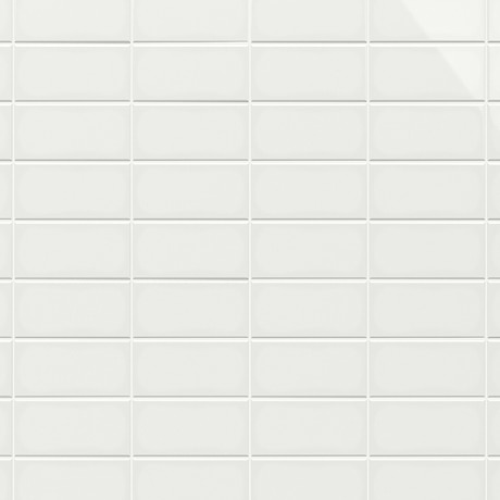 Park Hill Monumental Mist White 3X6 Polished Porcelain Tile