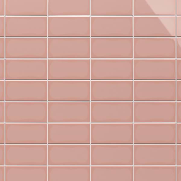 Park Hill Coral Rose 3X6 Polished Porcelain Tile