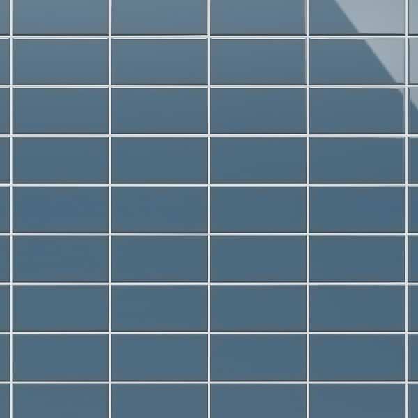 Park Hill Blue 3x6 Polished Porcelain Tile