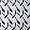 Amari Nero Blanco Polished Marble and Brass Mosaic Tile
