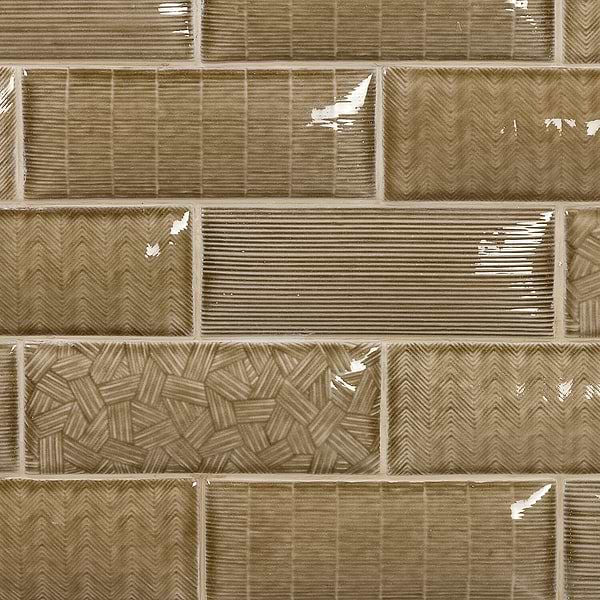Maverick Firma 3x8 Textured Mix Pillowed Ceramic Tile
