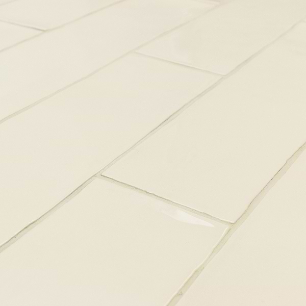 Lancaster Vanilla Cream Ivory 3x12 Polished Ceramic Subway Tile