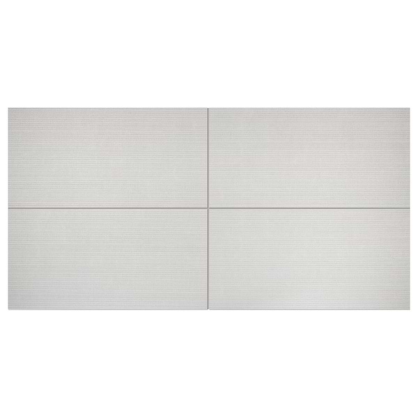 Bestow Telares Light Gray 24x48 Textured Porcelain Tile