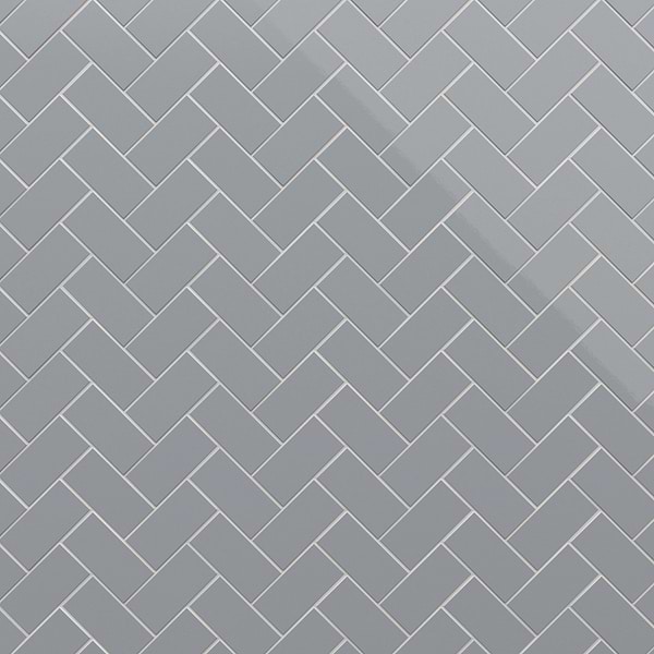 Park Hill Gray 3x6 Polished Porcelain Tile