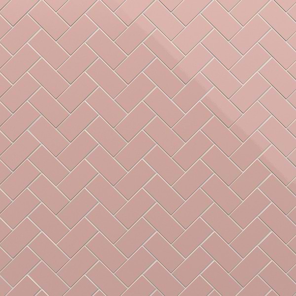 Park Hill Coral Rose 3X6 Polished Porcelain Tile