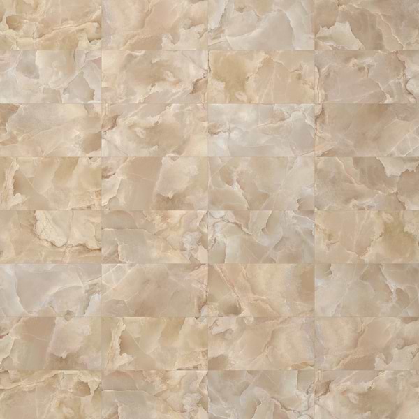 Harmonyx Champagne Beige 24x48 Onyx Look Polished Porcelain Tile