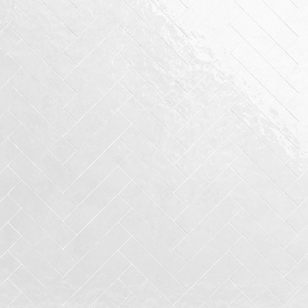 Lancaster Bianco White 3x12 Polished Ceramic Subway Wall Tile