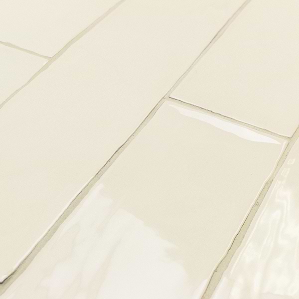 Lancaster Vanilla Cream Ivory 3x12 Polished Ceramic Subway Tile