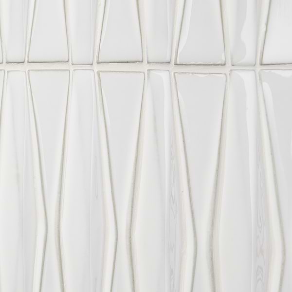 Nabi Harlequin Natural White Ceramic Tile