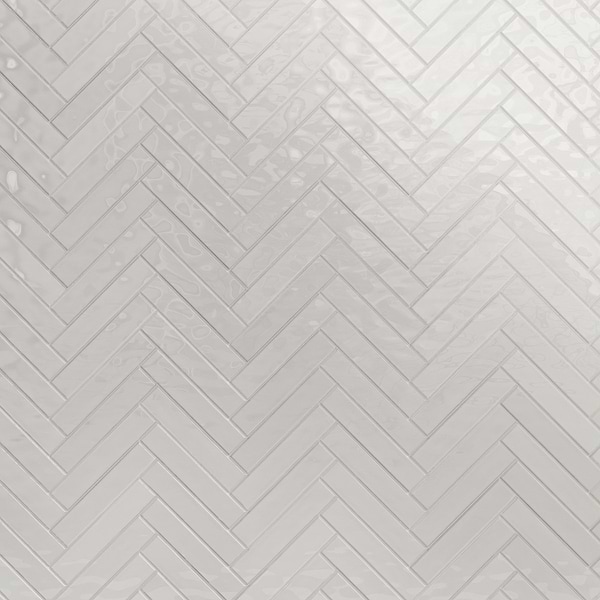 Seaport Hibiscus Gray 2x10 Polished Ceramic Subway Wall Tile