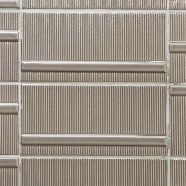 Vector Reverb Gris 4x8 Polished Ceramic Tile