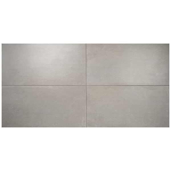 Lucreto Taupe Gray 24x48 Concrete Look Matte Porcelain Tile