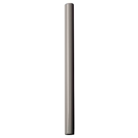 Lancaster Dove Gray 1x12 Bristol Polished Ceramic Pencil Liner