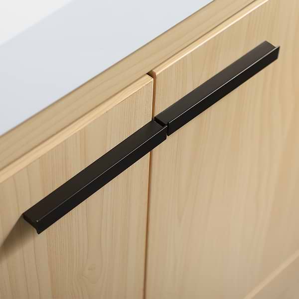 Ember Maple 36" Single Vanity with White Solid Surface Top