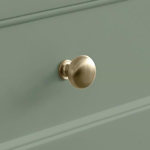 James Martin Vanities Breckenridge Smokey Celadon 30" Single Vanity with White Zeus Quartz Top and Backsplash