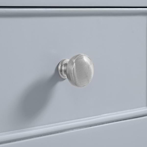 James Martin Vanities Breckenridge Serenity Blue 30" Single Vanity with White Zeus Quartz Top