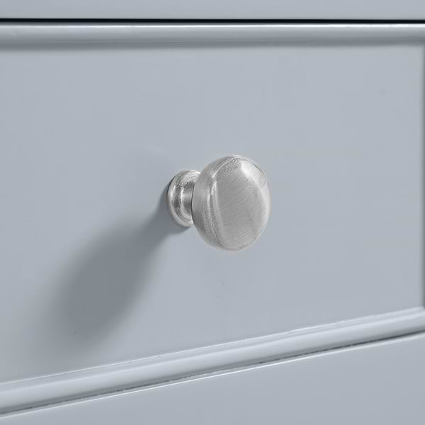 James Martin Vanities Breckenridge Serenity Blue 36" Single Vanity with White Zeus Quartz Top and Backsplash