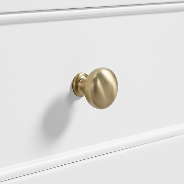 James Martin Vanities Breckenridge Bright White 60" Double Vanity with Carrara Marble Top
