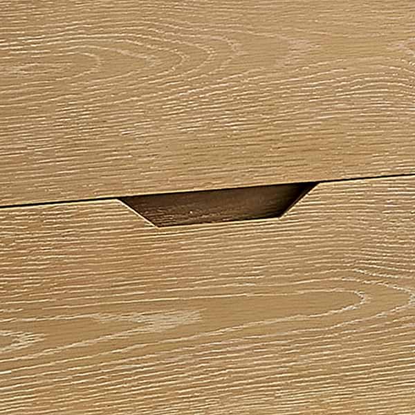 Salma Blonde Oak 24" Single Vanity with White Cultured Marble Top