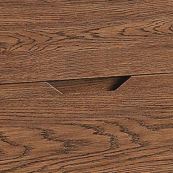 Salma Weathered Brown Oak 36" Single Vanity with White Cultured Marble Top