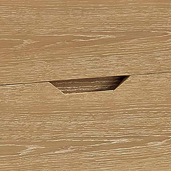 Salma Blonde Oak 72" Double Vanity with White Cultured Marble Top