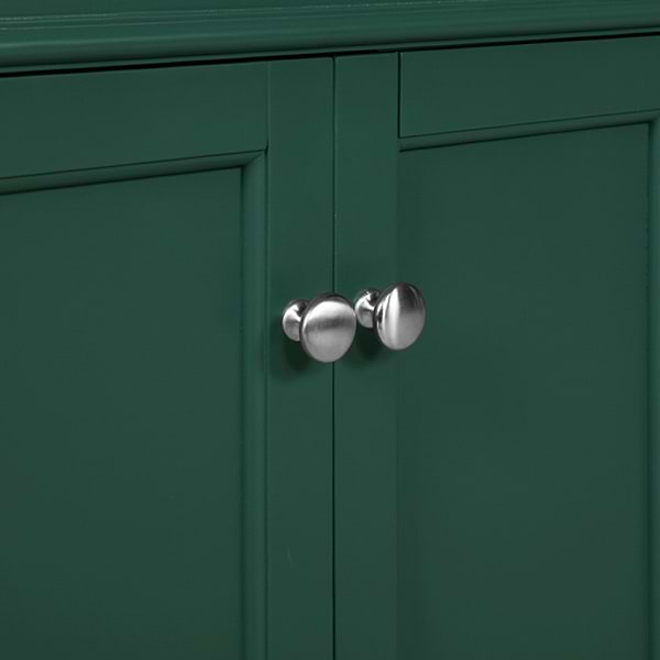 Montair Green 48" Single Vanity With Carrara White Marble Top